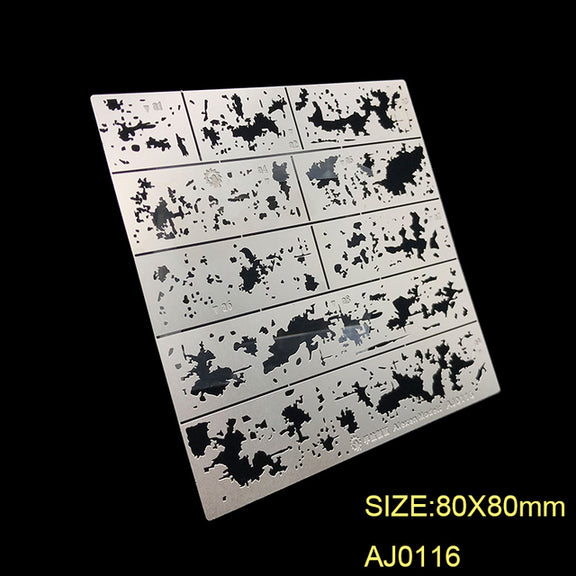 Paint falling and damage Stencils HobbyistHaven