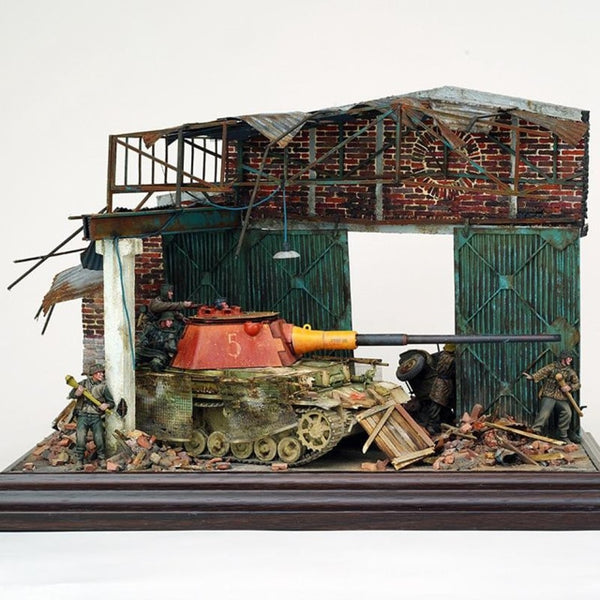 1:35 Destroyed Factory